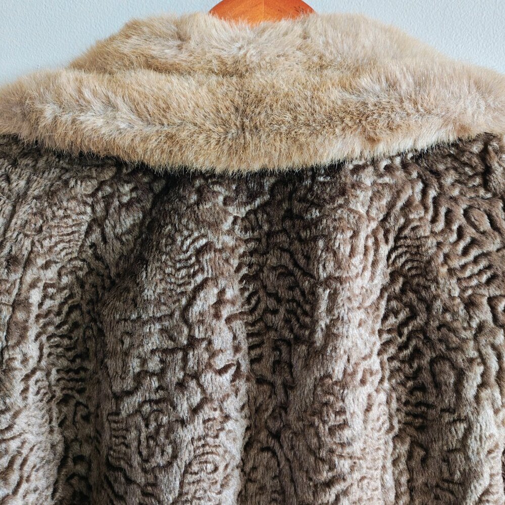 Vintage Faux Persian Lamb Coat - Picture 4 of 9